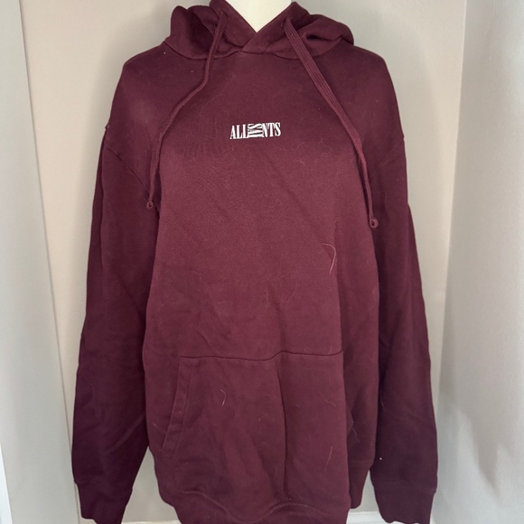 All Saints Red Sweatshirt - Picture 1 of 5